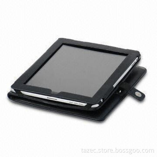 Genuine Leather/PU Case for Apple iPad, Available in Black Color